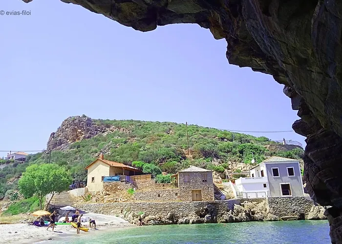 παραθαλασσιο σπιτι στην εξοχη Hébergement de vacances